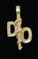 Sterling Silver D.O. Pendant/Charm