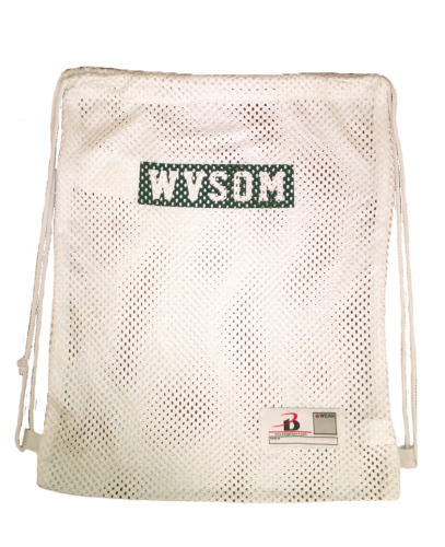  WVSOM Mesh Drawstring Backpack