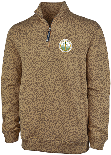 **SALE** Charles River Ladies Crosswind Leopard Sweatshirt