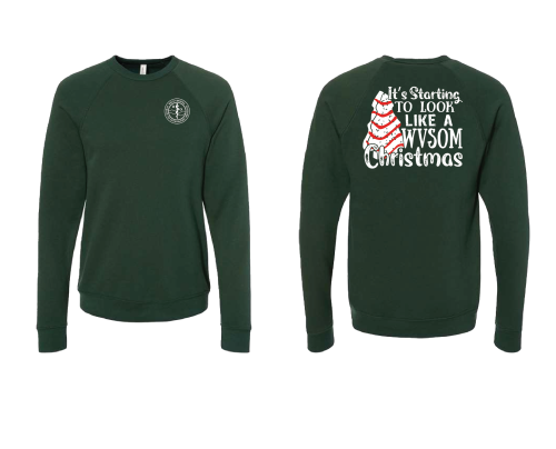 WVSOM SnackCake Christmas Sweatshirt