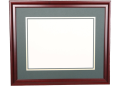 Certificate Frame - Mahogany