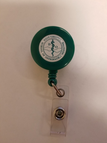 Retractable Badge Reel w/Belt Clip