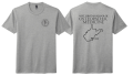 **Sale** WVSOM State Outline Tee