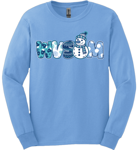 WVSOM Snowman LS Tee *PreOrder*